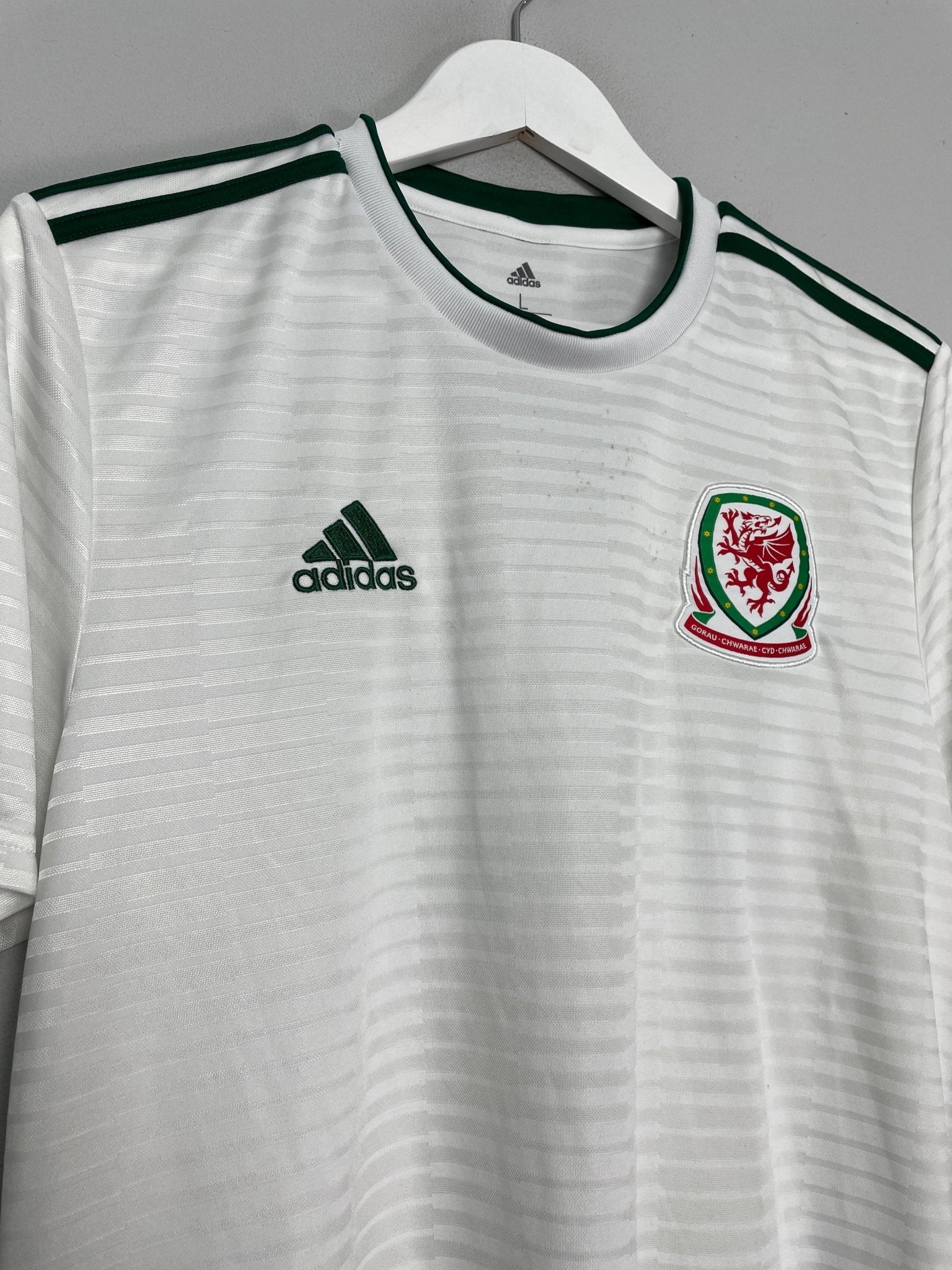 Shop 2018/19 WALES AWAY SHIRT (L) ADIDAS, classic football shirts, vintage football shirts & retro soccer jerseys at Cult Kits