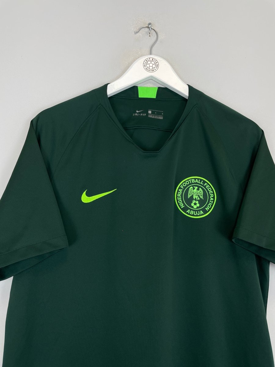 2018/20 NIGERIA AWAY SHIRT (L) NIKE - Cult Kits - Large - Buy Vintage Football Shirts, Authentic Retro Football Shirts For Sale, Classic Football Shirts & Soccer Jersey