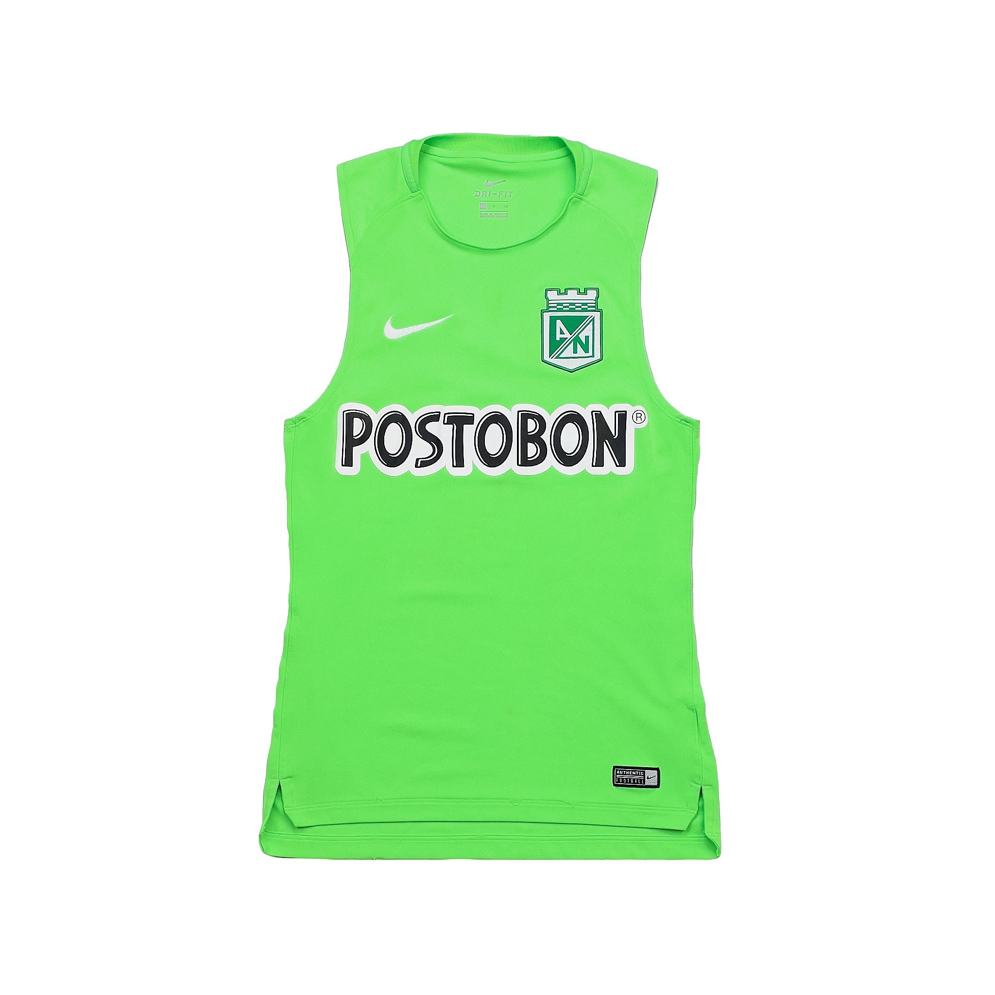 Buy 2019 Atletico Nacional Training Vest (S) Nike ~ Free worldwide shipping available ~ Authentic Vintage Football Shirts from Cult Kits