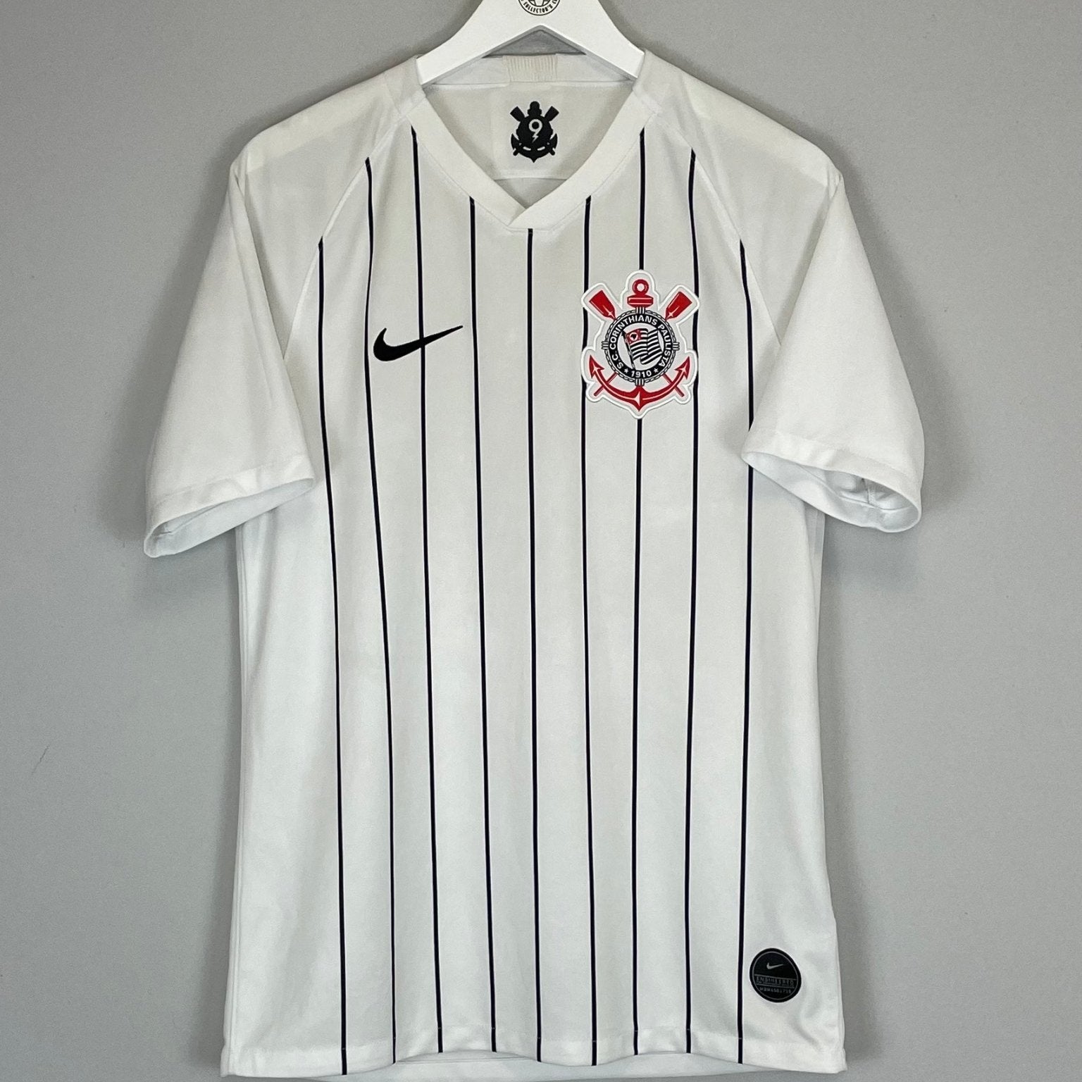 Shop 2019 CORINTHIANS HOME SHIRT (M) NIKE, classic football shirts, vintage football shirts & retro soccer jerseys at Cult Kits