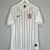Shop 2019 CORINTHIANS HOME SHIRT (M) NIKE, classic football shirts, vintage football shirts & retro soccer jerseys at Cult Kits