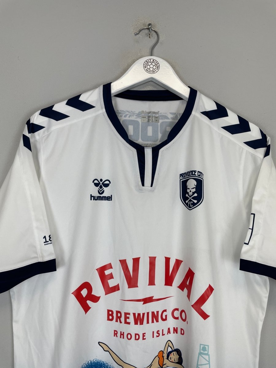 2019 PROVIDENCE CITY HOME SHIRT (L) HUMMEL - Cult Kits - Large - Buy Vintage Football Shirts, Authentic Retro Football Shirts For Sale, Classic Football Shirts & Soccer Jersey