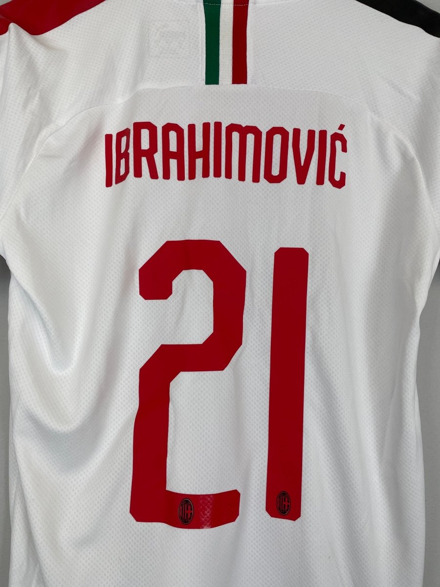 2019/20 AC MILAN IBRAHIMOVIC 21 AWAY SHIRT (M) PUMA - Cult Kits - Medium - Buy Vintage Football Shirts, Authentic Retro Football Shirts For Sale, Classic Football Shirts & Soccer Jersey
