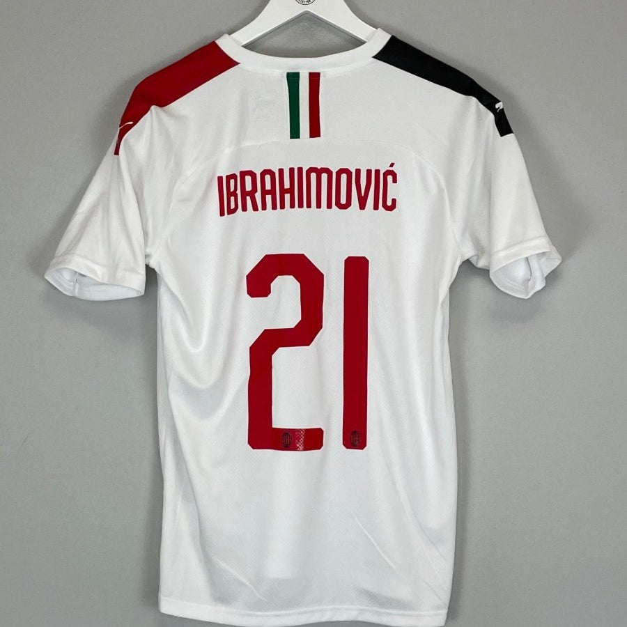 2019/20 AC MILAN IBRAHIMOVIC 21 AWAY SHIRT (M) PUMA - Cult Kits - Medium - Buy Vintage Football Shirts, Authentic Retro Football Shirts For Sale, Classic Football Shirts & Soccer Jersey
