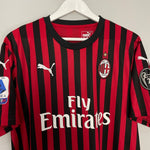 Shop 2019/20 AC MILAN IBRAHIMOVIC #21 HOME SHIRT (XL) PUMA, classic football shirts, vintage football shirts & retro soccer jerseys at Cult Kits