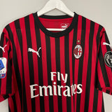Shop 2019/20 AC MILAN IBRAHIMOVIC #21 HOME SHIRT (XL) PUMA, classic football shirts, vintage football shirts & retro soccer jerseys at Cult Kits