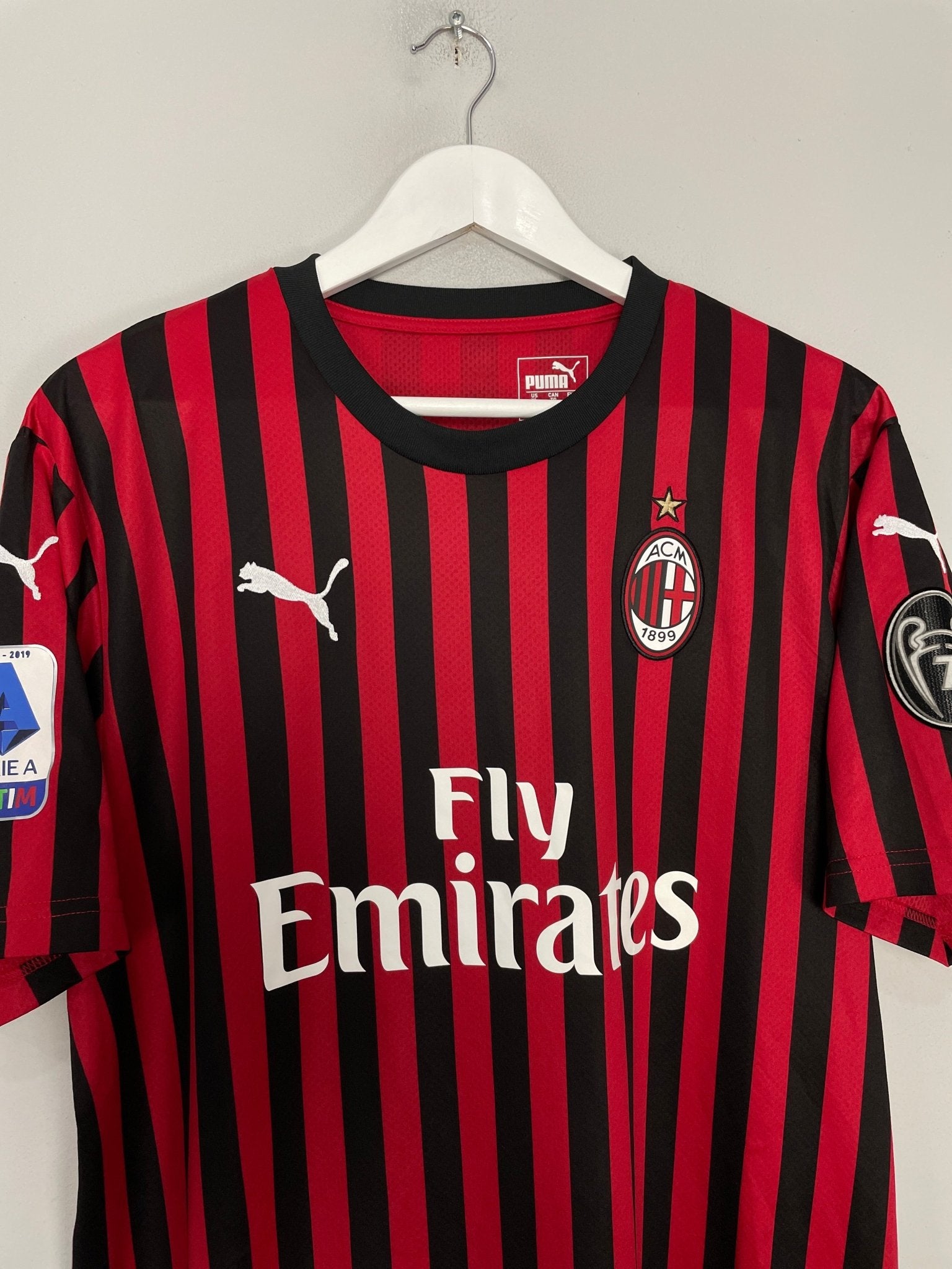 Shop 2019/20 AC MILAN IBRAHIMOVIC #21 HOME SHIRT (XL) PUMA, classic football shirts, vintage football shirts & retro soccer jerseys at Cult Kits