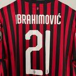 Shop 2019/20 AC MILAN IBRAHIMOVIC #21 HOME SHIRT (XL) PUMA, classic football shirts, vintage football shirts & retro soccer jerseys at Cult Kits