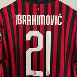Shop 2019/20 AC MILAN IBRAHIMOVIC #21 HOME SHIRT (XL) PUMA, classic football shirts, vintage football shirts & retro soccer jerseys at Cult Kits