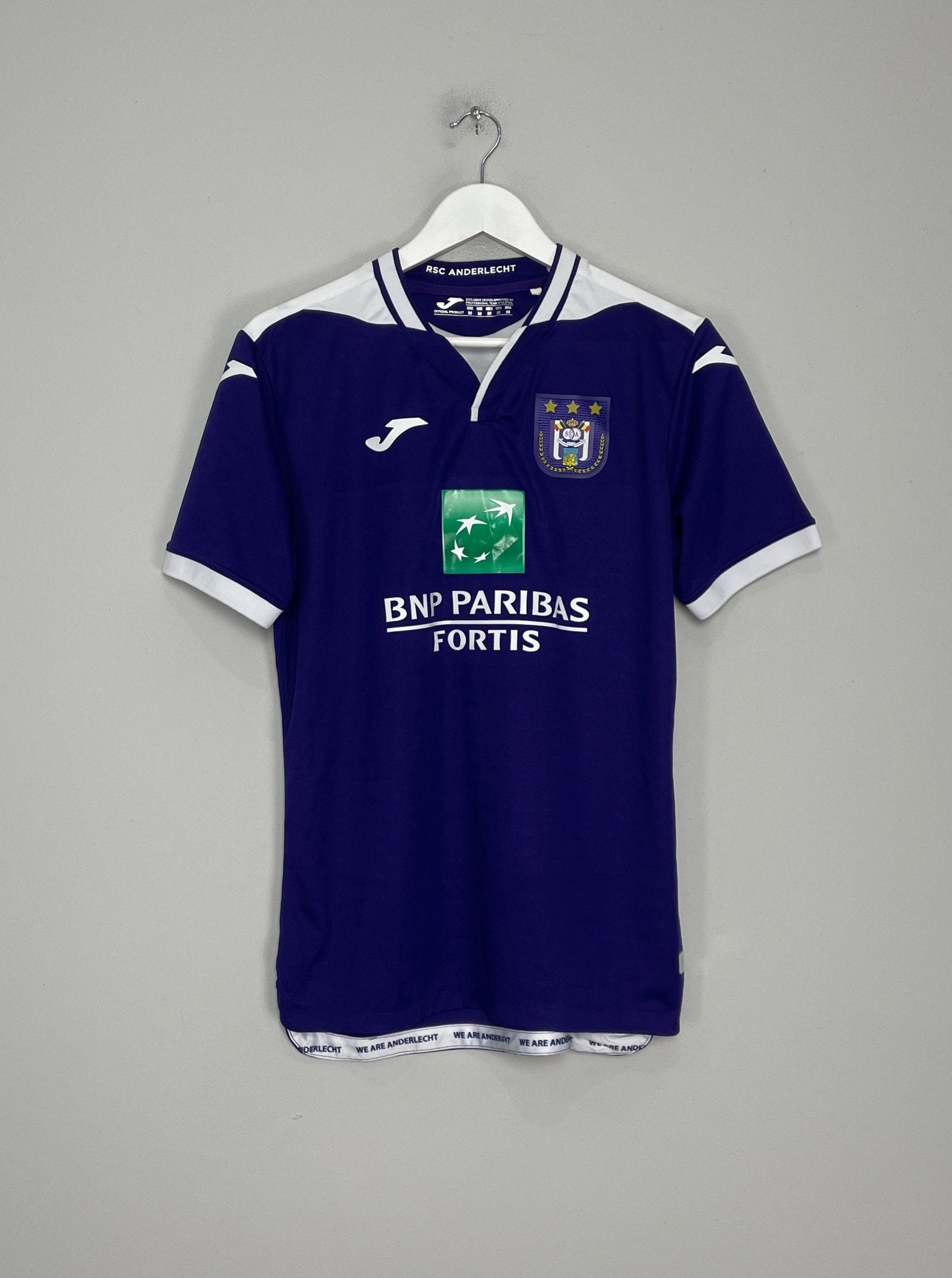 Shop 2019/20 ANDERLECHT HOME SHIRT (M) JOMA, classic football shirts, vintage football shirts & retro soccer jerseys at Cult Kits