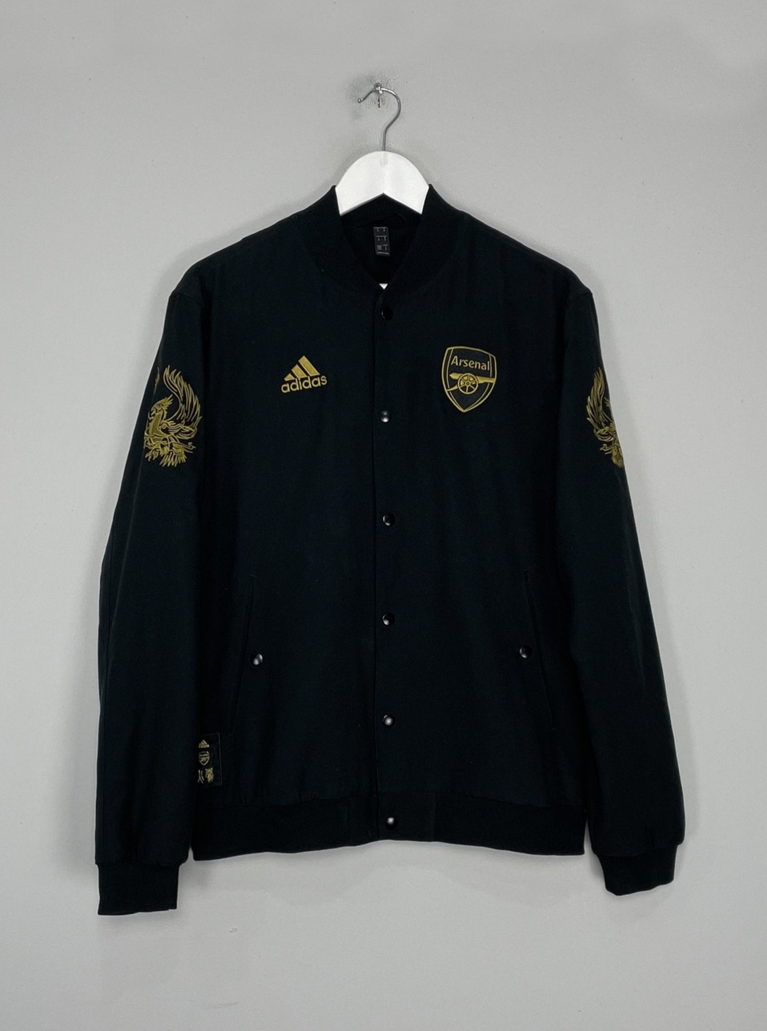 Shop 2019/20 ARSENAL CHINESE NEW YEAR JACKET (M) ADIDAS, classic football shirts, vintage football shirts & retro soccer jerseys at Cult Kits