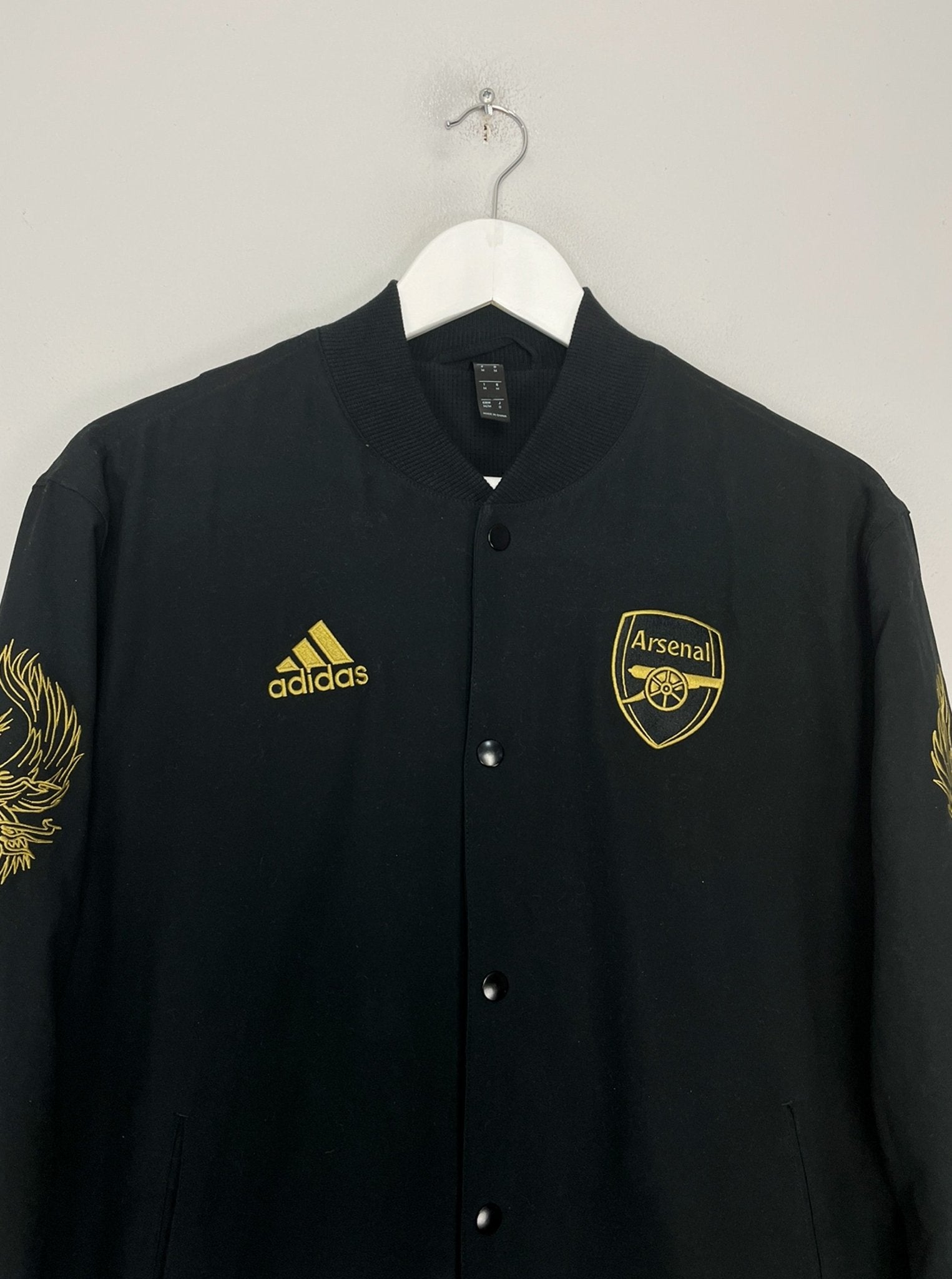 Shop 2019/20 ARSENAL CHINESE NEW YEAR JACKET (M) ADIDAS, classic football shirts, vintage football shirts & retro soccer jerseys at Cult Kits