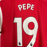 Shop 2019/20 ARSENAL PEPE #19 HOME SHIRT (XL) ADIDAS, classic football shirts, vintage football shirts & retro soccer jerseys at Cult Kits
