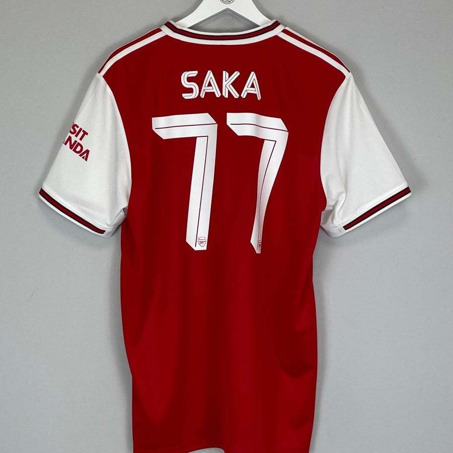 2019/20 ARSENAL SAKA 77 HOME SHIRT (XL) ADIDAS - Cult Kits - XL - Buy Vintage Football Shirts, Authentic Retro Football Shirts For Sale, Classic Football Shirts & Soccer Jersey