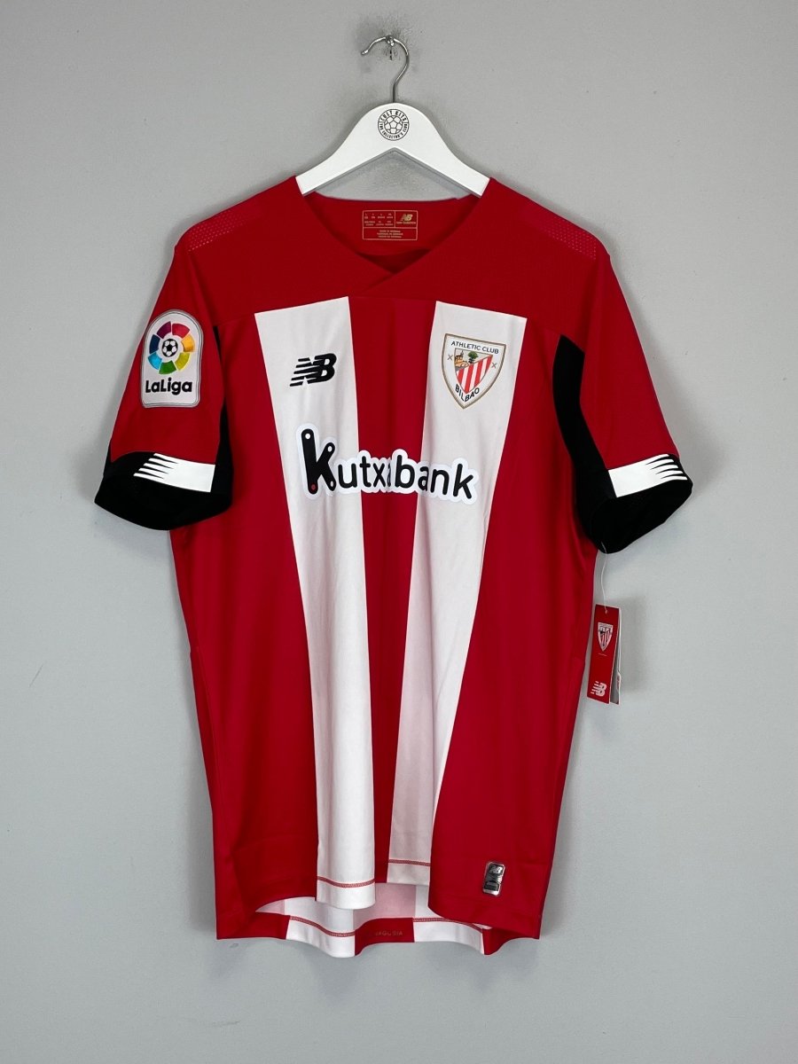 2019/20 ATHLETIC BILBAO *BNWT* HOME SHIRT (L) NEW BALANCE - Cult Kits - Large - Buy Vintage Football Shirts, Authentic Retro Football Shirts For Sale, Classic Football Shirts & Soccer Jersey
