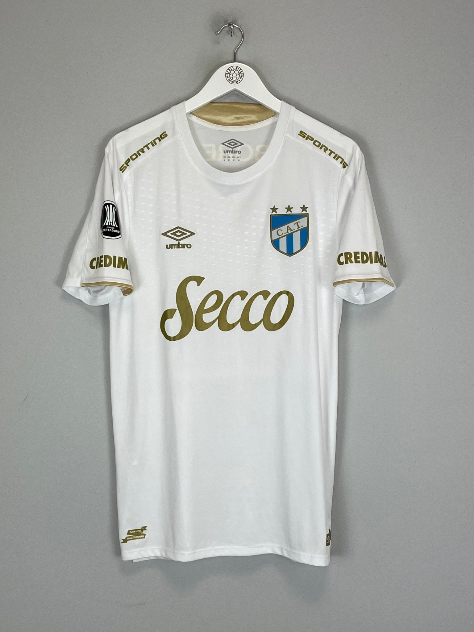 Shop 2019/20 ATLETICO TUCUMAN ALVAREZ #11 THIRD SHIRT (M) UMBRO, classic football shirts, vintage football shirts & retro soccer jerseys at Cult Kits