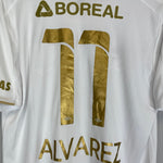 Shop 2019/20 ATLETICO TUCUMAN ALVAREZ #11 THIRD SHIRT (M) UMBRO, classic football shirts, vintage football shirts & retro soccer jerseys at Cult Kits