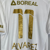 Shop 2019/20 ATLETICO TUCUMAN ALVAREZ #11 THIRD SHIRT (M) UMBRO, classic football shirts, vintage football shirts & retro soccer jerseys at Cult Kits