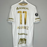 Shop 2019/20 ATLETICO TUCUMAN ALVAREZ #11 THIRD SHIRT (M) UMBRO, classic football shirts, vintage football shirts & retro soccer jerseys at Cult Kits