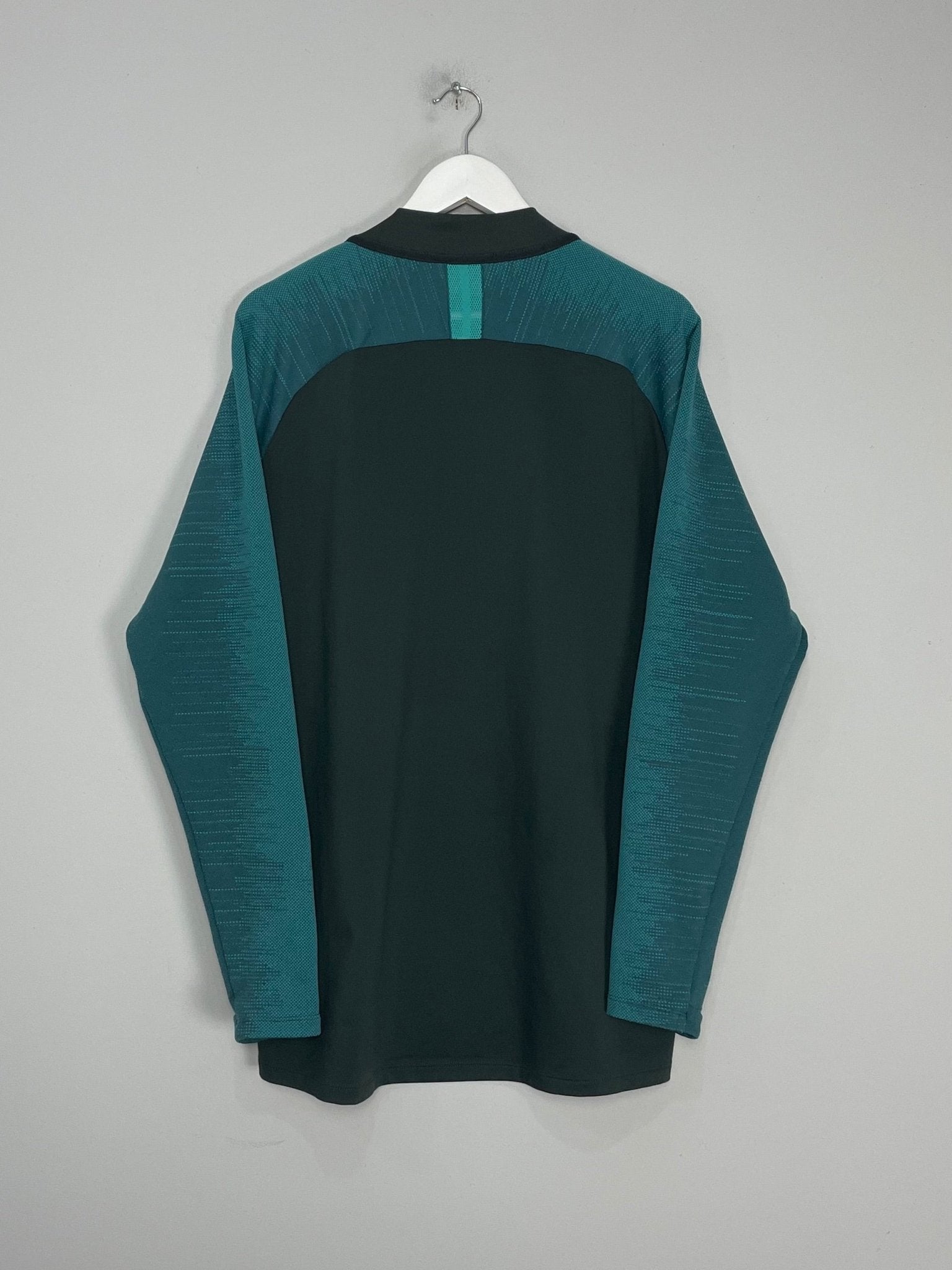 Shop 2019/20 BARCELONA 1/4 ZIP (XL) NIKE, classic football shirts, vintage football shirts & retro soccer jerseys at Cult Kits
