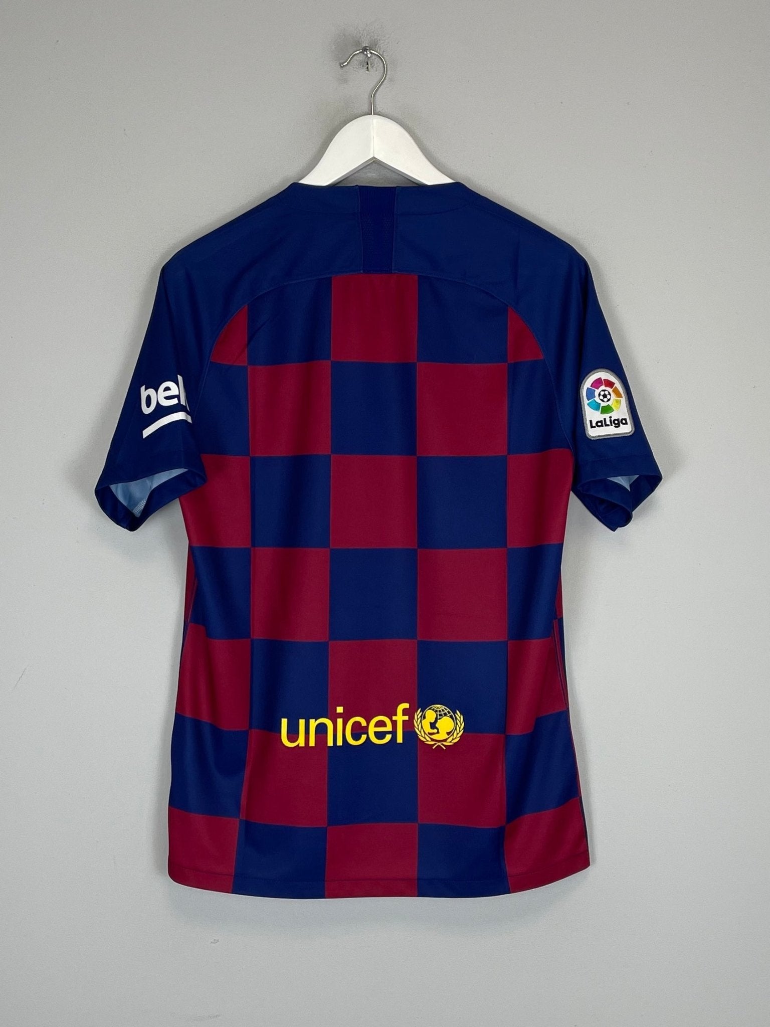 Shop 2019/20 BARCELONA HOME SHIRT (M) NIKE, classic football shirts, vintage football shirts & retro soccer jerseys at Cult Kits