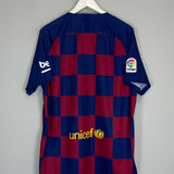 Shop 2019/20 BARCELONA HOME SHIRT (XL) NIKE, classic football shirts, vintage football shirts & retro soccer jerseys at Cult Kits