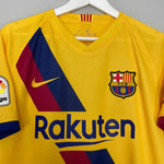 Shop 2019/20 BARCELONA MESSI #10 AWAY SHIRT (M) NIKE, classic football shirts, vintage football shirts & retro soccer jerseys at Cult Kits