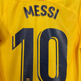 Shop 2019/20 BARCELONA MESSI #10 AWAY SHIRT (M) NIKE, classic football shirts, vintage football shirts & retro soccer jerseys at Cult Kits