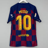 Shop 2019/20 BARCELONA MESSI #10 HOME SHIRT (L) NIKE, classic football shirts, vintage football shirts & retro soccer jerseys at Cult Kits