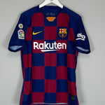 2019/20 BARCELONA MESSI 10 HOME SHIRT (M) NIKE - Cult Kits - Medium - Buy Vintage Football Shirts, Authentic Retro Football Shirts For Sale, Classic Football Shirts & Soccer Jersey
