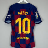 2019/20 BARCELONA MESSI 10 HOME SHIRT (M) NIKE - Cult Kits - Medium - Buy Vintage Football Shirts, Authentic Retro Football Shirts For Sale, Classic Football Shirts & Soccer Jersey