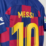 Shop 2019/20 BARCELONA MESSI #10 HOME SHIRT (M) NIKE, classic football shirts, vintage football shirts & retro soccer jerseys at Cult Kits