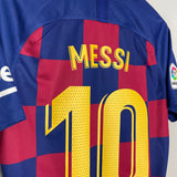 Shop 2019/20 BARCELONA MESSI #10 HOME SHIRT (M) NIKE, classic football shirts, vintage football shirts & retro soccer jerseys at Cult Kits