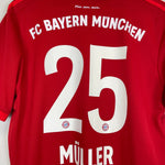 Shop 2019/20 BAYERN MUNICH MULLER #25 HOME SHIRT (L) ADIDAS, classic football shirts, vintage football shirts & retro soccer jerseys at Cult Kits
