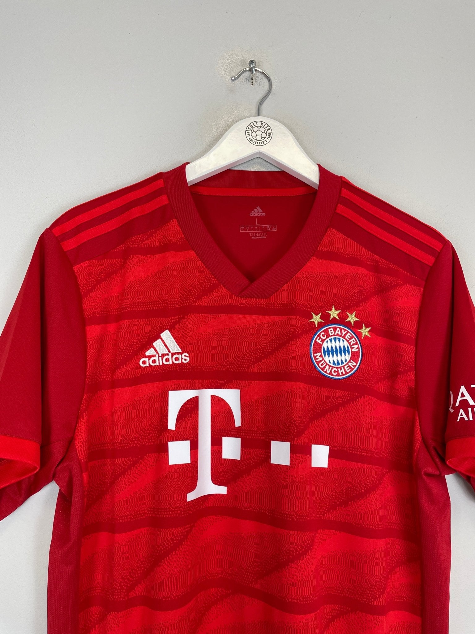Shop 2019/20 BAYERN MUNICH MULLER #25 HOME SHIRT (L) ADIDAS, classic football shirts, vintage football shirts & retro soccer jerseys at Cult Kits
