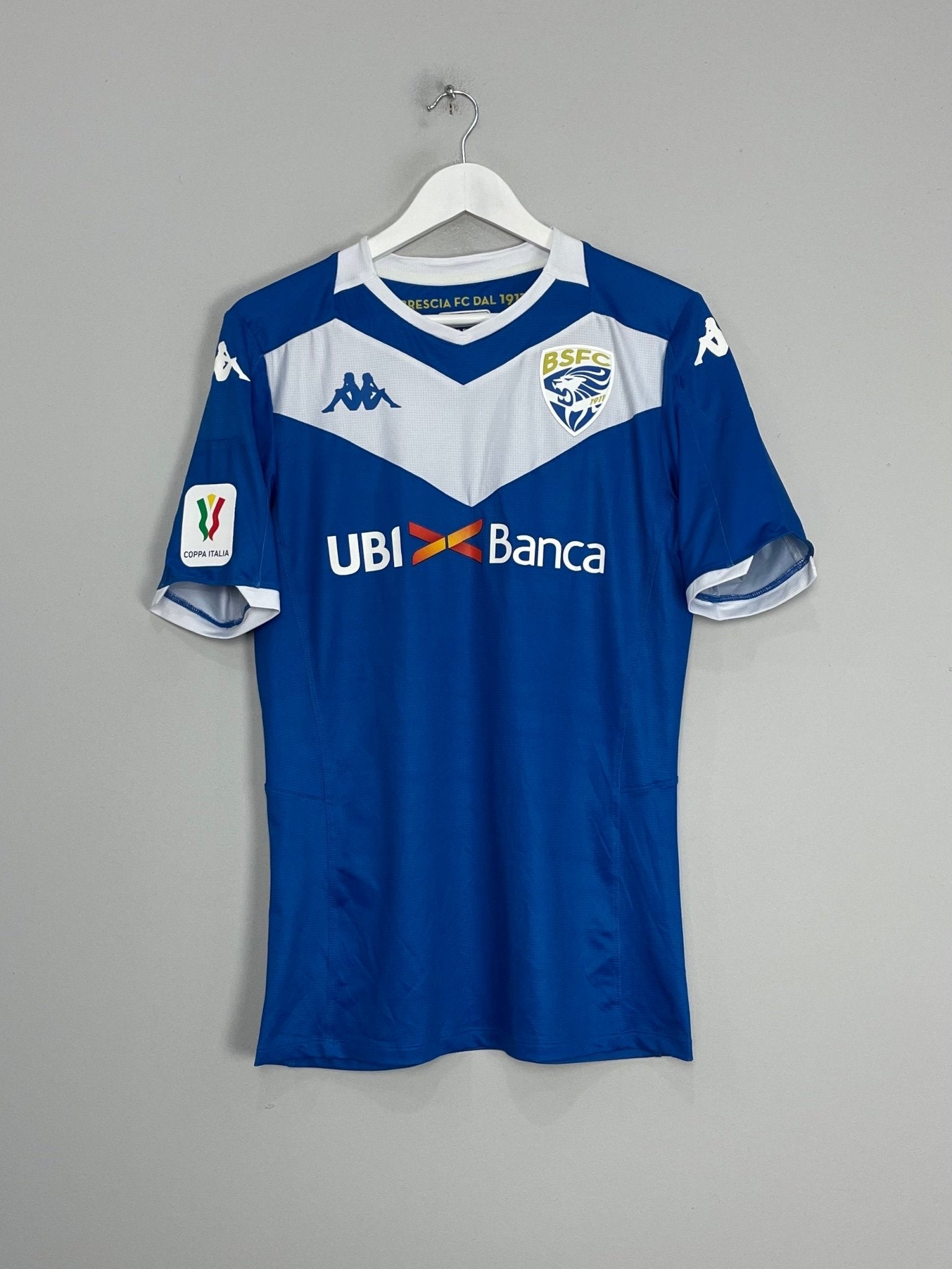 Shop 2019/20 BRESCIA BALOTELLI #45 HOME SHIRT (L) KAPPA, classic football shirts, vintage football shirts & retro soccer jerseys at Cult Kits