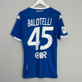 Shop 2019/20 BRESCIA BALOTELLI #45 HOME SHIRT (L) KAPPA, classic football shirts, vintage football shirts & retro soccer jerseys at Cult Kits