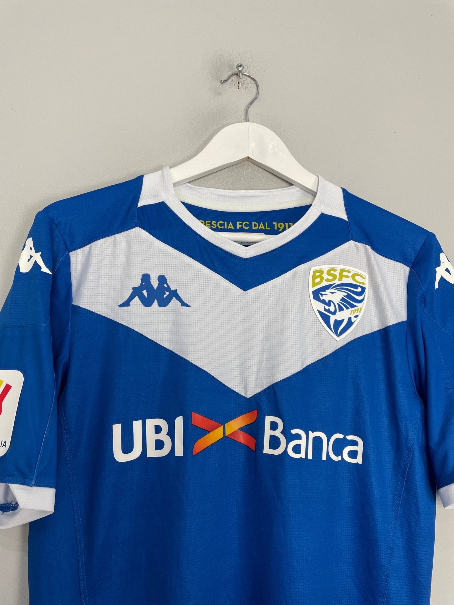 Shop 2019/20 BRESCIA BALOTELLI #45 HOME SHIRT (L) KAPPA, classic football shirts, vintage football shirts & retro soccer jerseys at Cult Kits