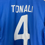 Shop 2019/20 BRESCIA TONALI #4 HOME SHIRT (XL) KAPPA, classic football shirts, vintage football shirts & retro soccer jerseys at Cult Kits