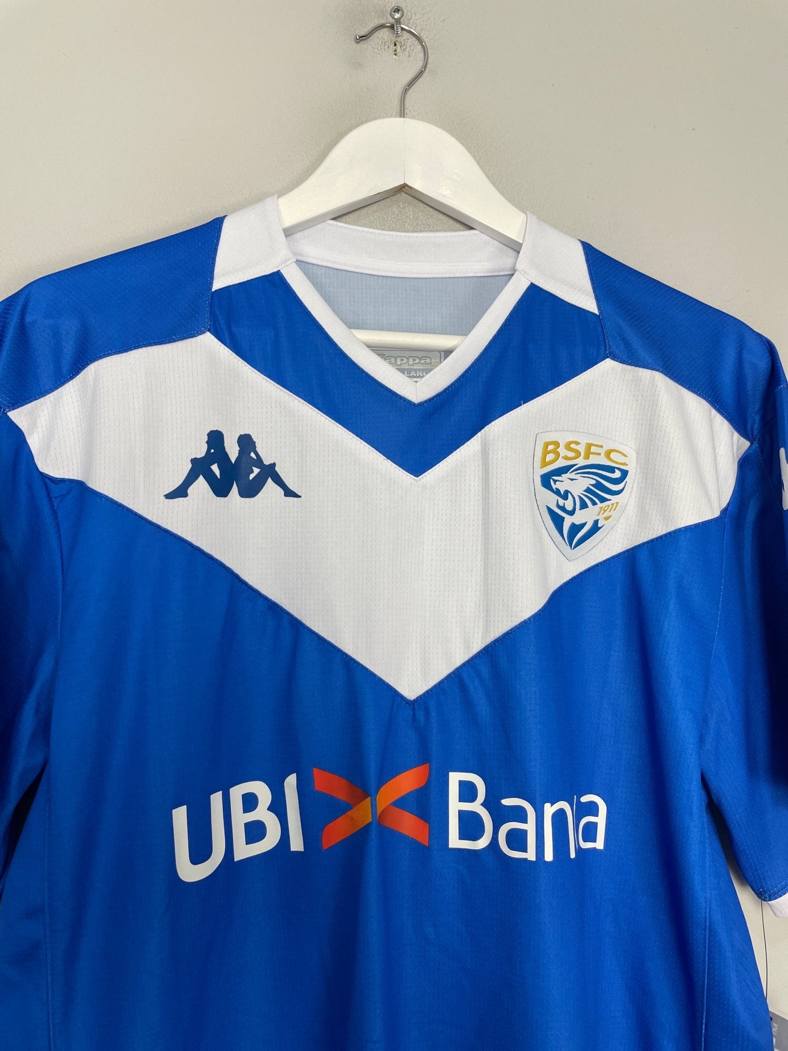 Shop 2019/20 BRESCIA TONALI #4 HOME SHIRT (XL) KAPPA, classic football shirts, vintage football shirts & retro soccer jerseys at Cult Kits