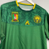 Shop 2019/20 CAMEROON HOME SHIRT (XL) LE COQ, classic football shirts, vintage football shirts & retro soccer jerseys at Cult Kits