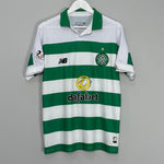 Shop 2019/20 CELTIC HOME SHIRT (M) NEW BALANCE, classic football shirts, vintage football shirts & retro soccer jerseys at Cult Kits