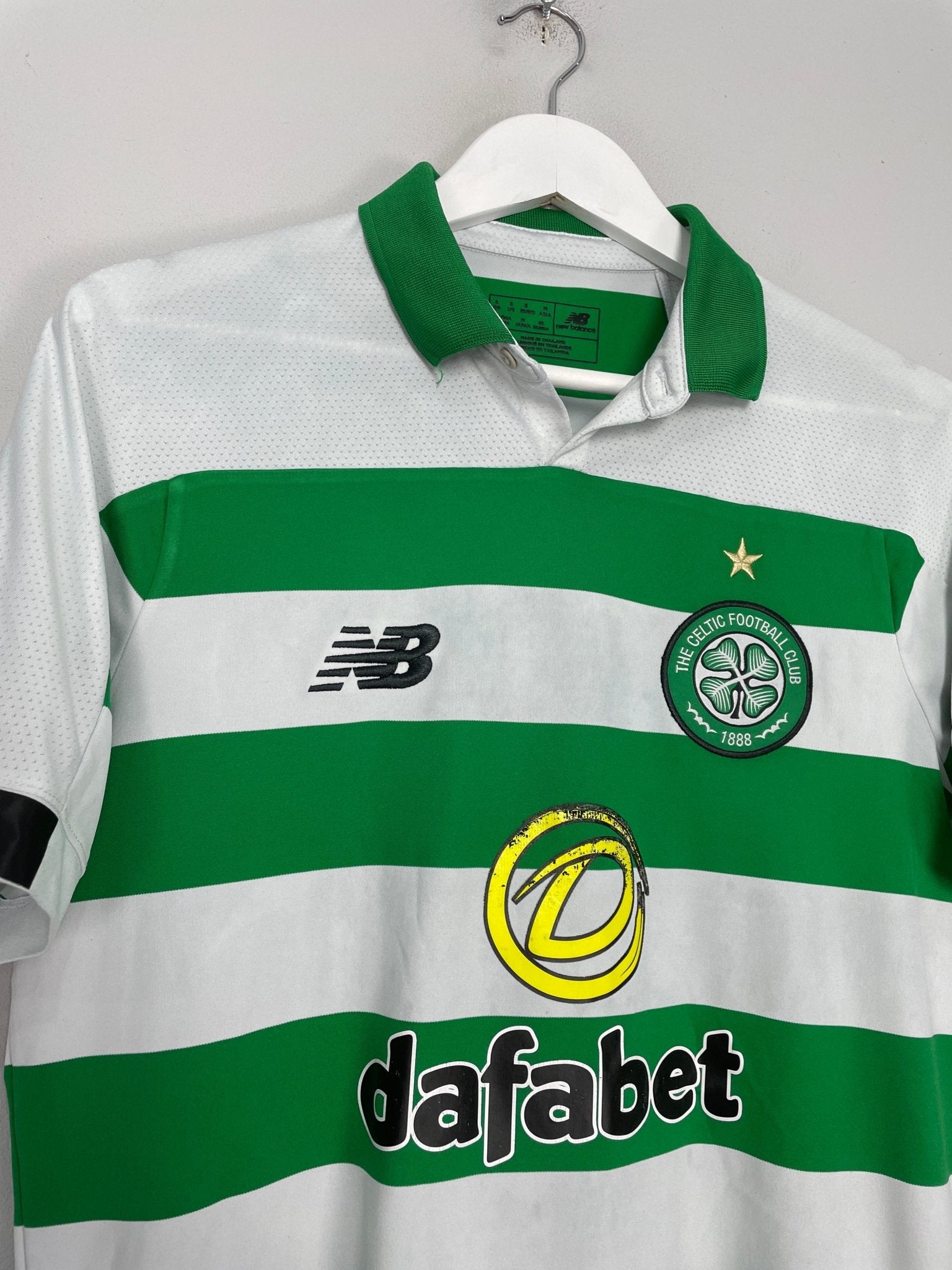 Shop 2019/20 CELTIC HOME SHIRT (S) NEW BALANCE, classic football shirts, vintage football shirts & retro soccer jerseys at Cult Kits