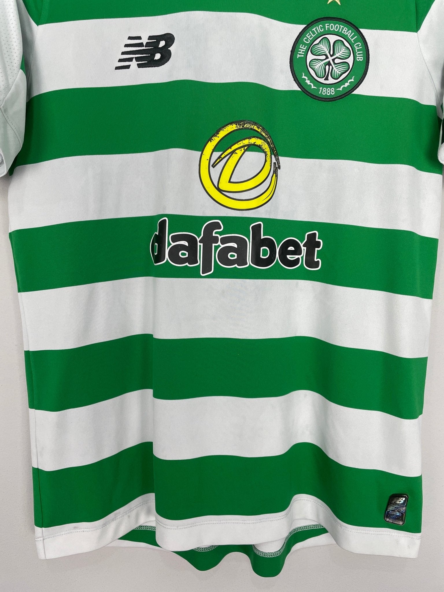 Shop 2019/20 CELTIC HOME SHIRT (S) NEW BALANCE, classic football shirts, vintage football shirts & retro soccer jerseys at Cult Kits