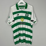 Shop 2019/20 CELTIC HOME SHIRT (XXL) NEW BALANCE, classic football shirts, vintage football shirts & retro soccer jerseys at Cult Kits
