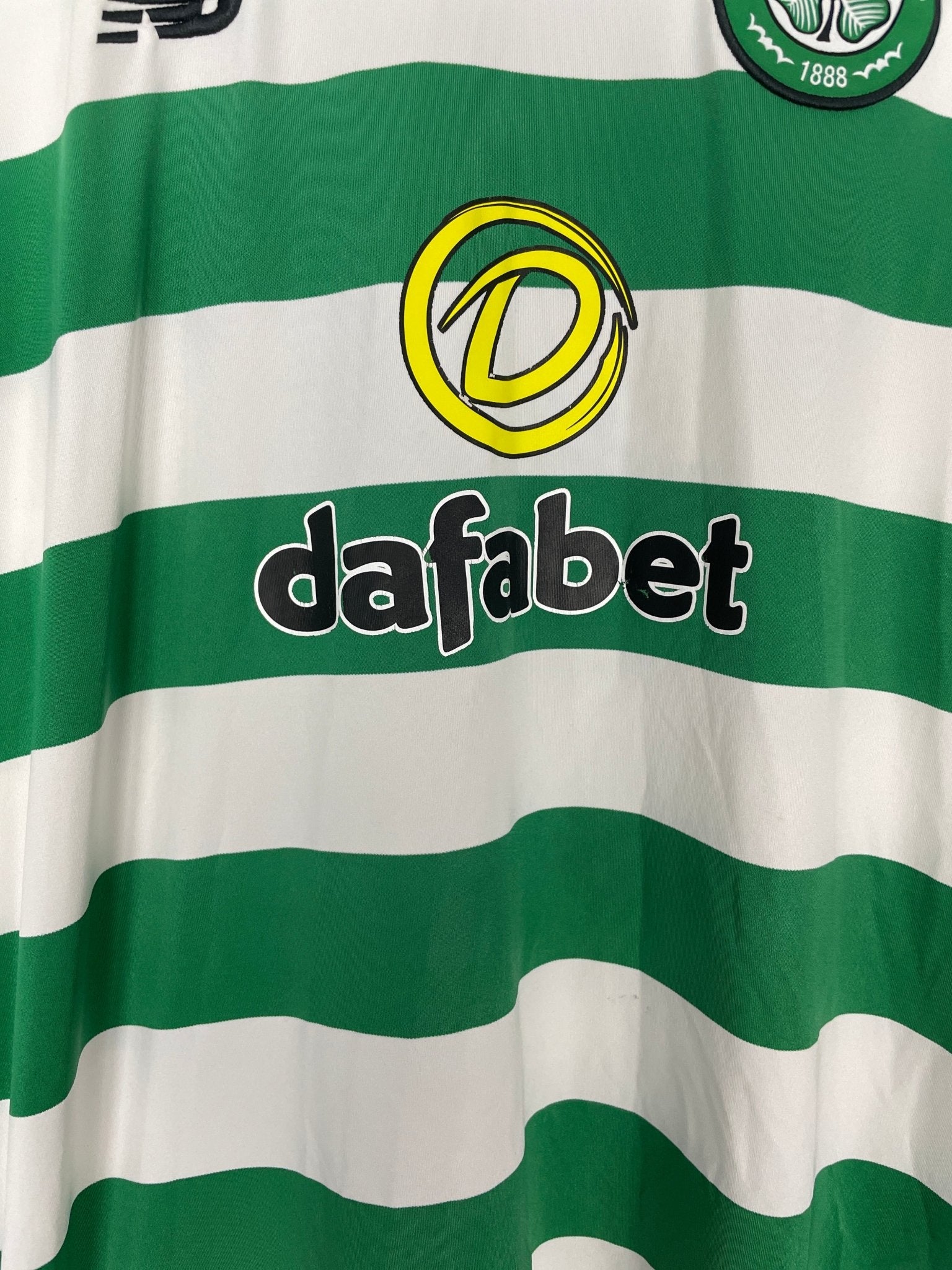 Shop 2019/20 CELTIC HOME SHIRT (XXL) NEW BALANCE, classic football shirts, vintage football shirts & retro soccer jerseys at Cult Kits