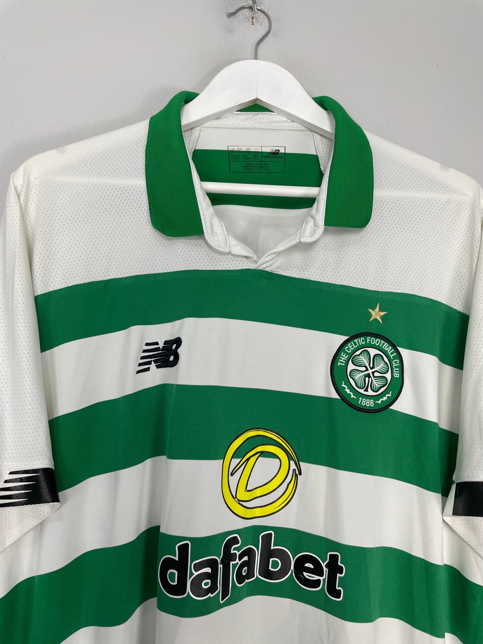 Shop 2019/20 CELTIC HOME SHIRT (XXL) NEW BALANCE, classic football shirts, vintage football shirts & retro soccer jerseys at Cult Kits