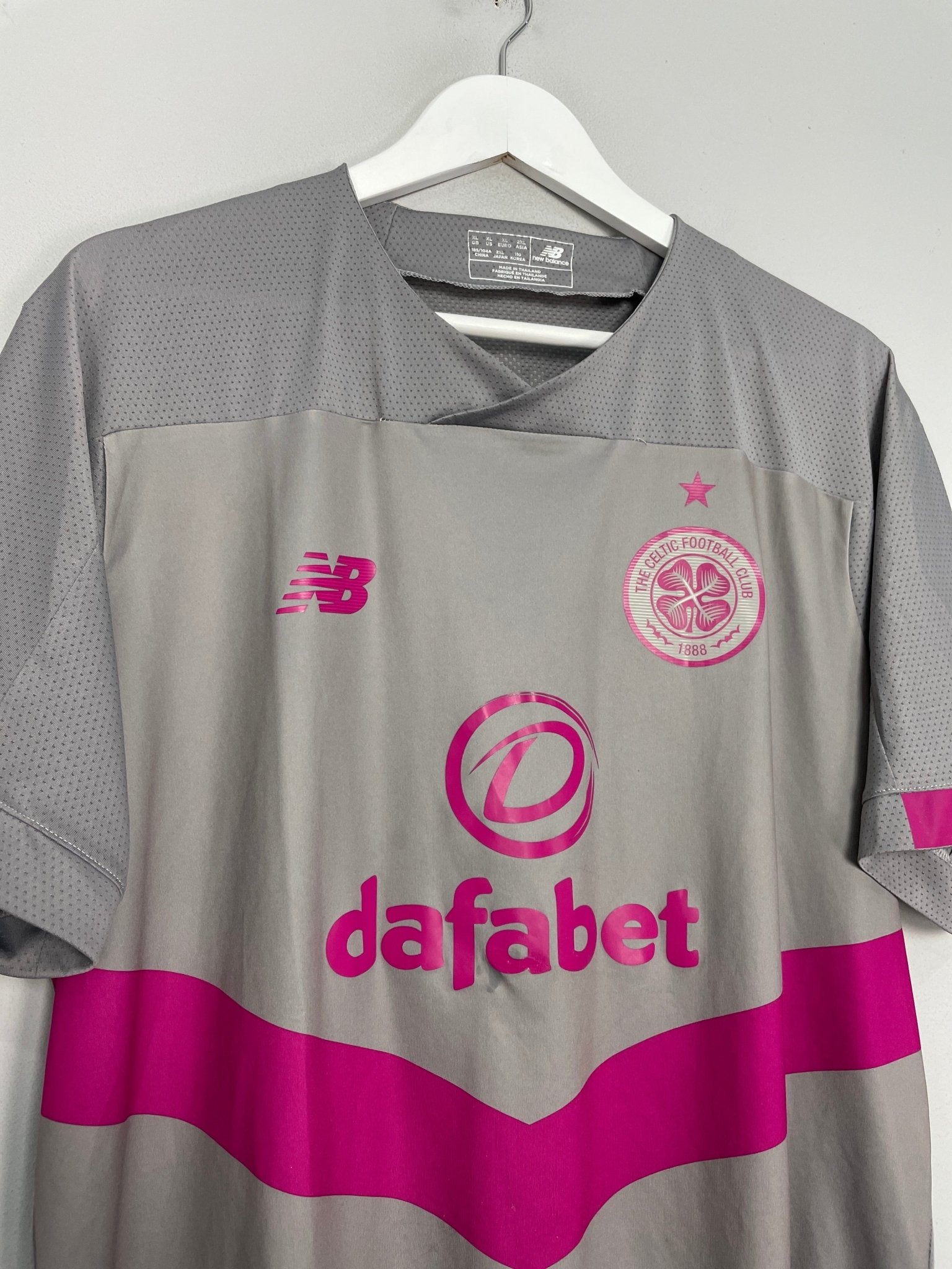 Shop 2019/20 CELTIC THIRD SHIRT (XL) NEW BALANCE, classic football shirts, vintage football shirts & retro soccer jerseys at Cult Kits