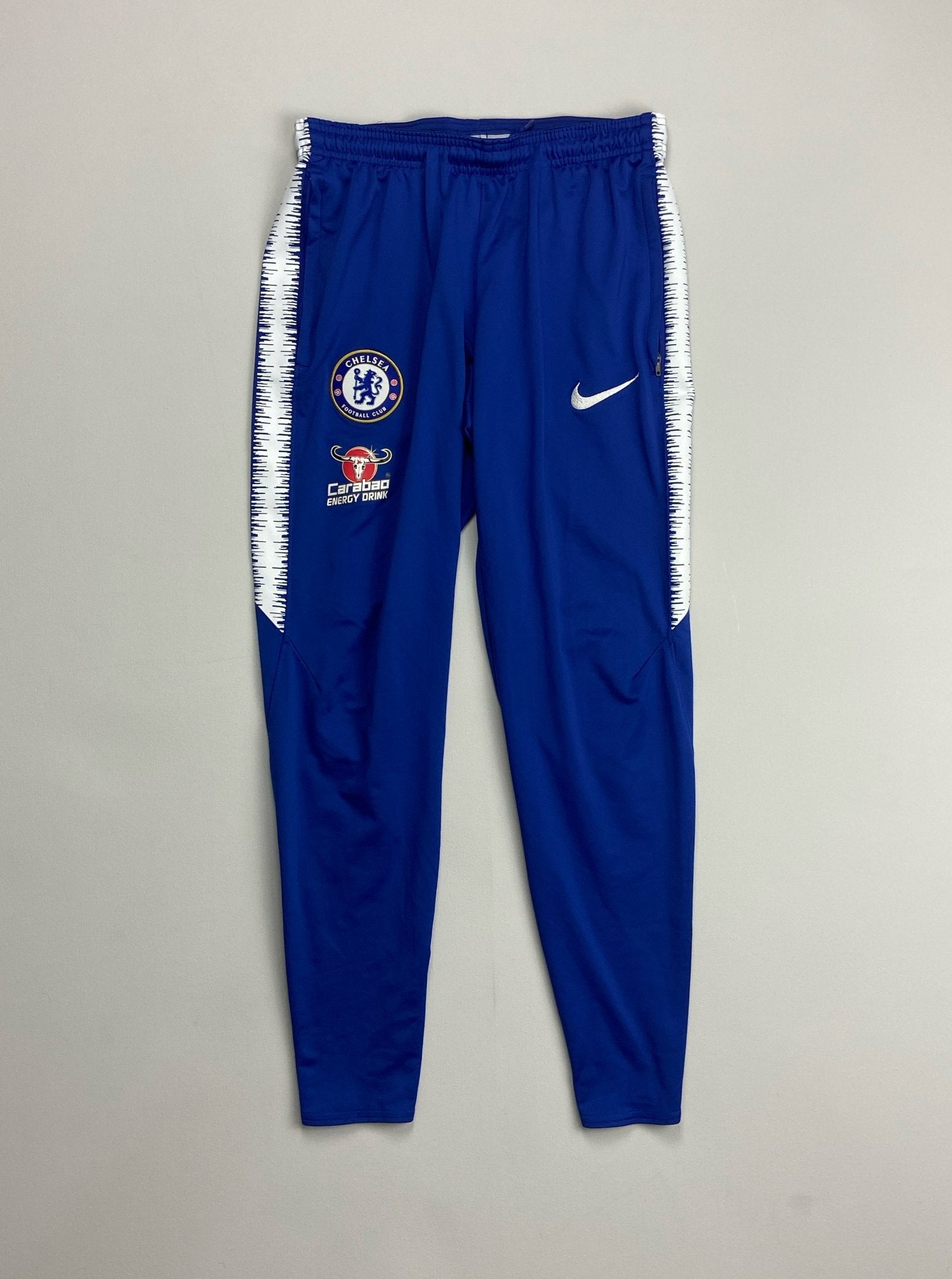 Shop 2019/20 CHELSEA TRACKSUIT BOTTOMS (S) NIKE, classic football shirts, vintage football shirts & retro soccer jerseys at Cult Kits