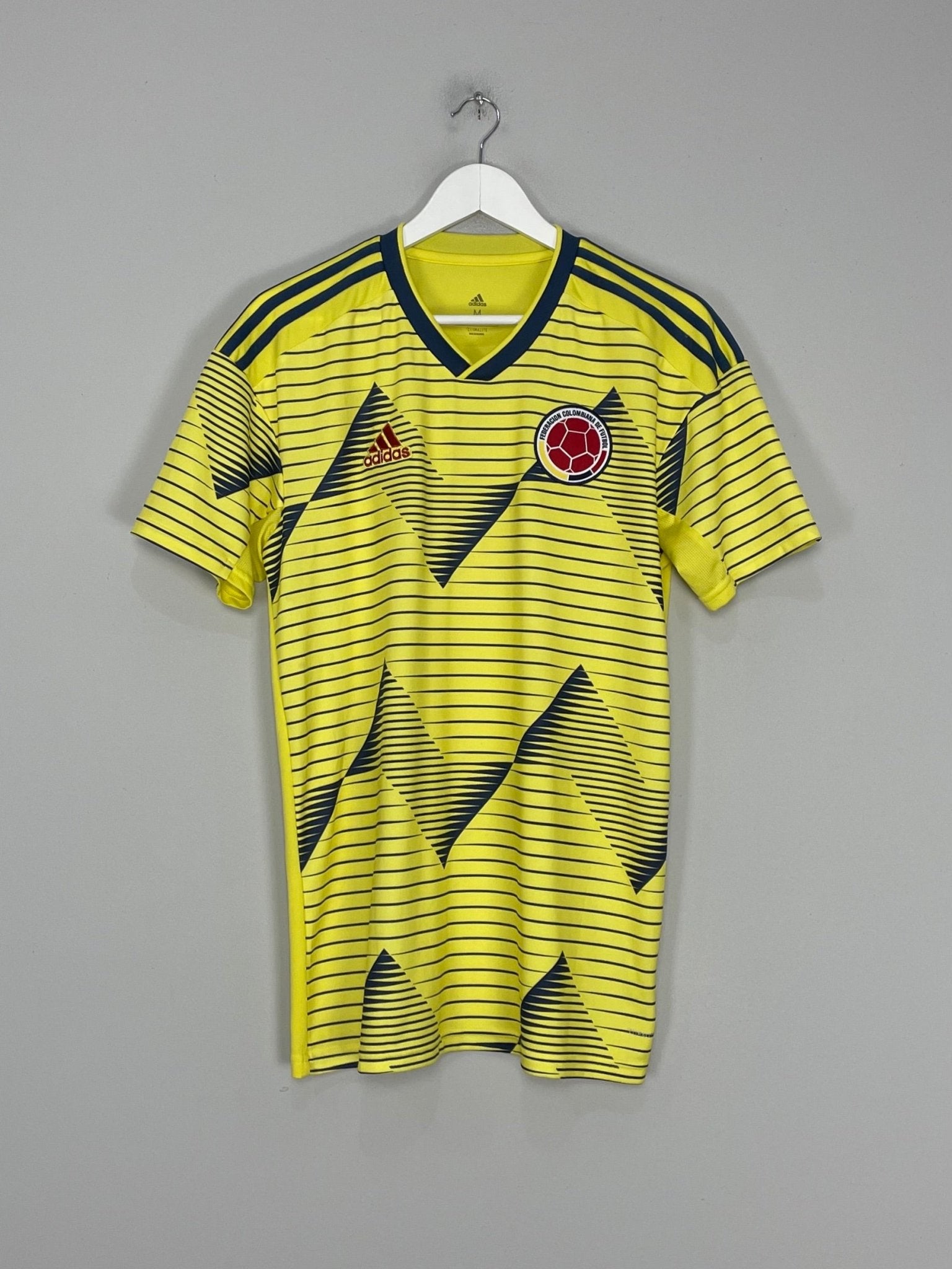 Shop 2019/20 COLOMBIA HOME SHIRT (M) ADIDAS, classic football shirts, vintage football shirts & retro soccer jerseys at Cult Kits